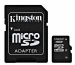 Карта памяти microSDHC 4GB