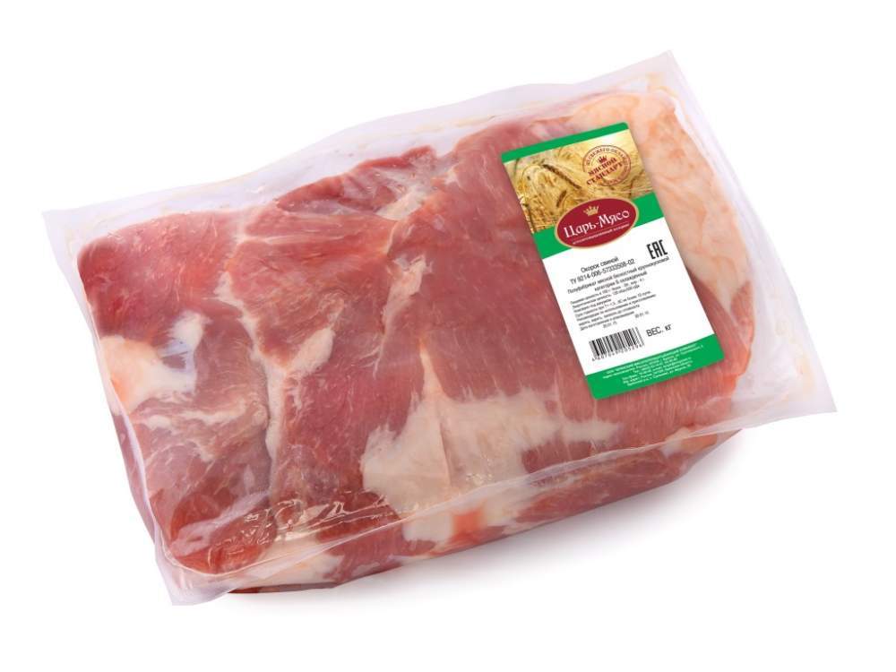 Окорок свиной охлажденное в/у 5--7 кг