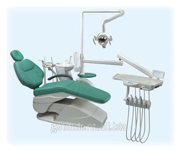 Стоматологическая установка ZA - 208 А Кожаное кресло (нижняя подача)