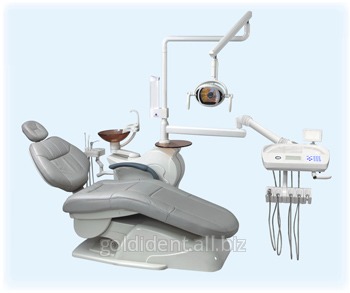 Стоматологическая установка ZA - 208 F Кожаное кресло (с нижней подачей)