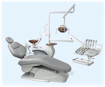 Стоматологическая установка ZA - 208 F Кожаное кресло (с верхней подачей)
