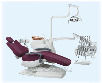 Стоматологическая установка ZA-208 D new fashion Кожаное кресло (верхняя подача)