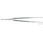 Пинцет микрохирургический изогнутый 18,0 cm. арт. 40-45