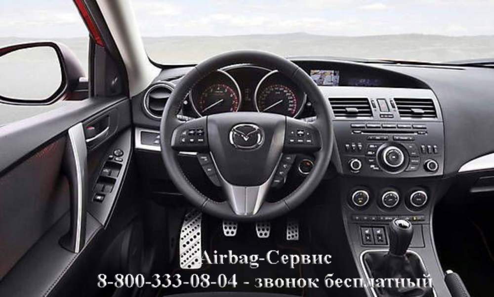 Комплект системы безопасности SRS на Mazda 3 СП-168/2