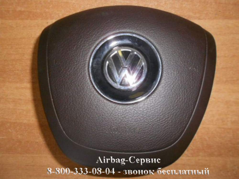 Крышка подушки безопасности водителя Volkswagen Touareg СП-501/3