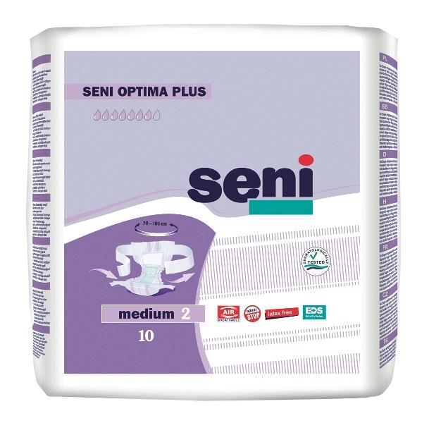 Подгузники с поясом Seni Optima Plus XL 10 шт.