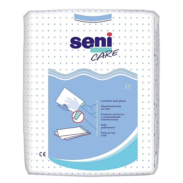 Рукавицы для мытья Seni Care
