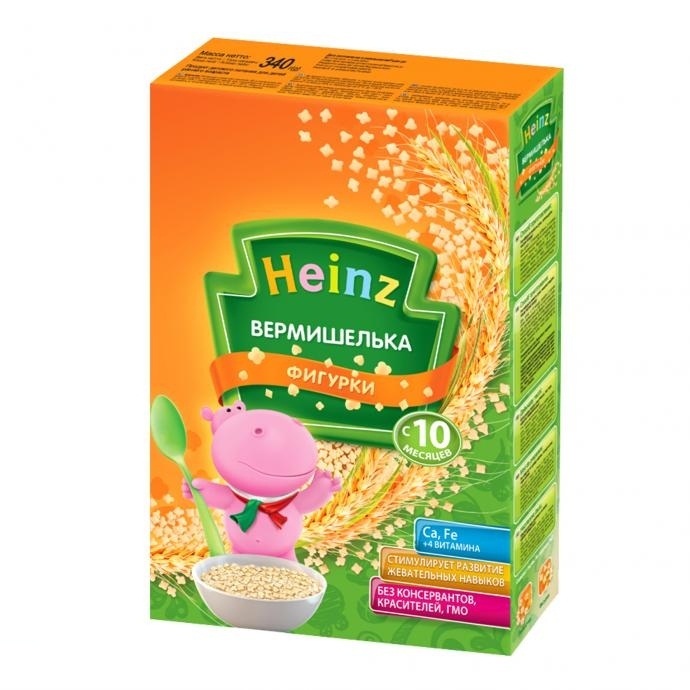 Вермишелька HEINZ Фигурки с 10 мес.340 г