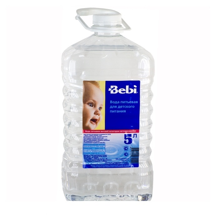 Вода BEBI детская питьевая c 0 мес.5 л