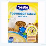 Каша NESTLE молочная Гречневая с 4 мес.250 г