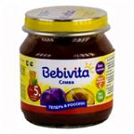 Пюре БЕБИВИТА (BEBIVITA) слива с 5 мес. 100 г