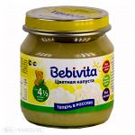 Пюре BEBIVITA цветная капуста с 4,5 мес.100 г