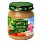 Пюре ХАЙНЦ (HEINZ) абрикосик с творожком с 5 мес. 120 г