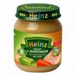 Пюре ХАЙНЦ (HEINZ) овощи с форелькой рагу с 8 мес. 120 г