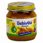 Пюре БЕБИВИТА (BEBIVITA) морковь 4 мес. 100 г