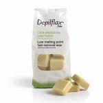 Горячий воск "Depilflax" - Слоновая кость, 1кг