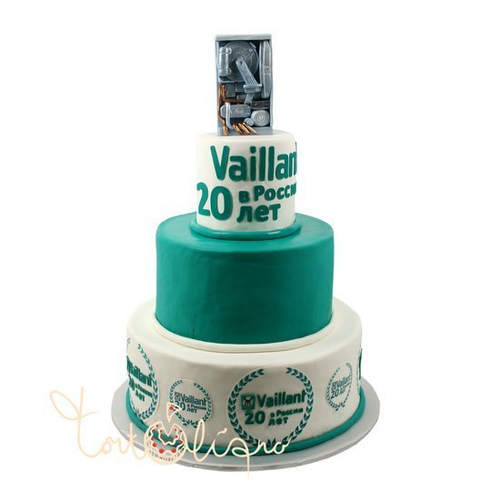 Корпоративный торт для Vaillant №921