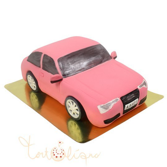 Праздничный торт в виде автомобиля Audi №788