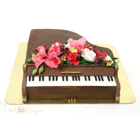 Праздничный торт Пианино №156