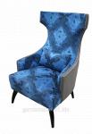 Кресло синее ZW-387