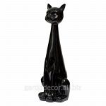 Статуэтка Чёрный кот C5011284 черный
