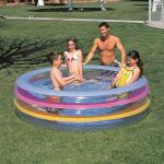 Бассейн прозрачный трёхцветный Summer Wave Crystal Pool 152х51, 447л.
