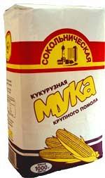 Мука кукурузная крупного помола 