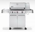 Гриль газовый Weber Genesis S-330, сталь с боковой горелкой Station