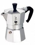 Гейзерная кофеварка Bialetti Moka Express 1162 (на 3 чашки) металлик