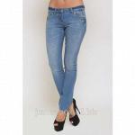 Джинсы для женщин SLIM FIT/ZIPPER P20521