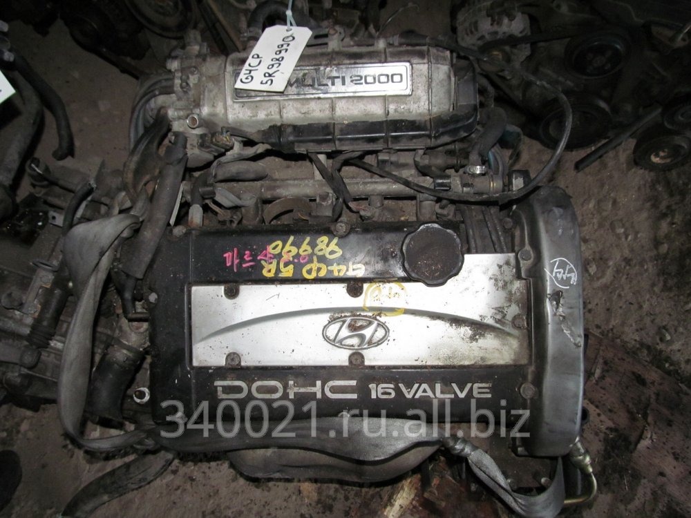 Б/у Двигатель на hyundai 2.0 16V