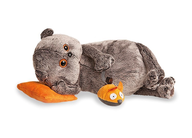 Игрушка Басик с подушкой и мышкой Kl26-001 Игрушка Басик с подушкой и мышкой Kl26-001