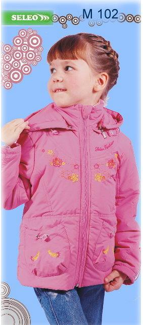 Куртка детская (весна-осень) модель 102 для девочки