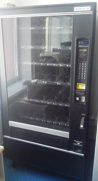 БУ снэковый автомат Crane 167 с платежными системами