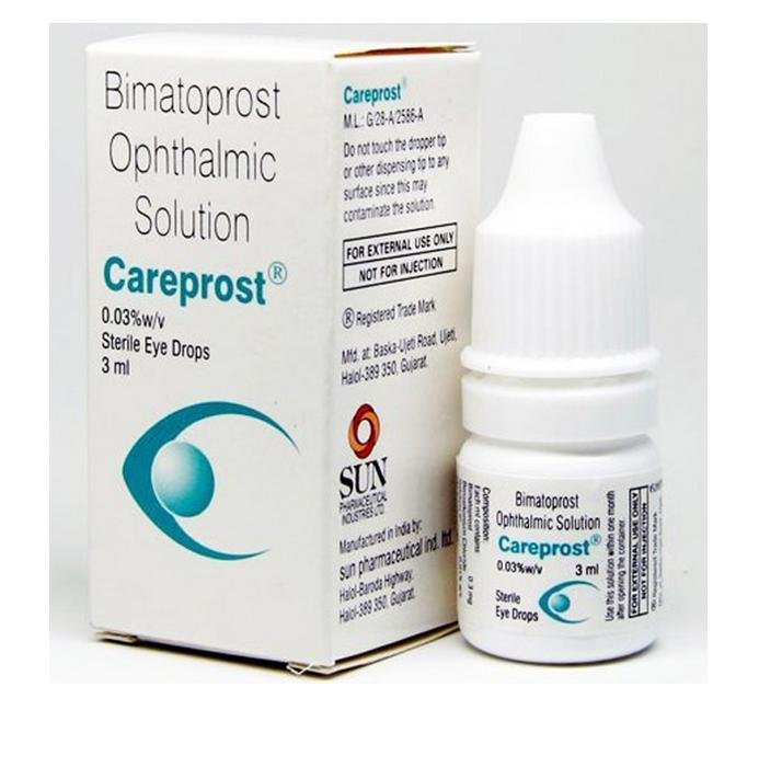 Careprost - лечебный препарат для роста ресниц