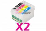 Перезаправляемые картриджи NON-Stop для Epson SX525WD SX535WD SX620FW B42WD BX305F BX625FWD WorkForce WF-7015 WF-7515 WF-7525