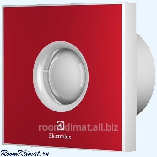 Вентилятор бытовой накладной для санузлов Electrolux Электролюкс Rainbow EAFR-100 red