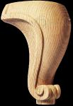 Накладка деревянная Ножка HCW-C-140