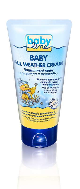 Защитный крем от ветра и непогоды Babyline/ Baby all weather cream 75 мл