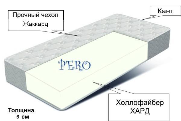 Матрас ортопедический детский  60х140х6