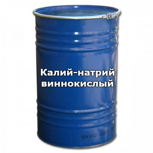 Калий-натрий виннокислый 4-водный (сегнетова соль), квалификация: хч / фасовка: 0,9
