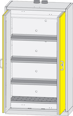 Специализированные лабораторные шкафы для хранения ЛВЖ PRO-Dueperthal 192000
