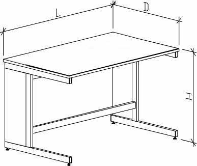 Столы лабораторные 1200 СЛН