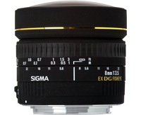 Объектив Sigma Canon AF 8mm F3.5 EX DG Circular Fisheye