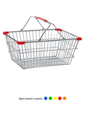 Корзина покупательская металлическая 18 л 0360-18