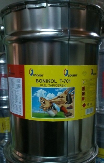 Клей для поролона Bonikol T-701  Сухой остаток 40%, 15 кг