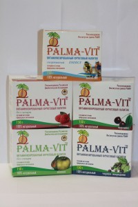 Витаминизированные фруктовые напитки Palma-Vit с экстрактом красного пальмового масла Витаминизированные фруктовые напитки Palma-Vit с экстрактом красного пальмового масла
