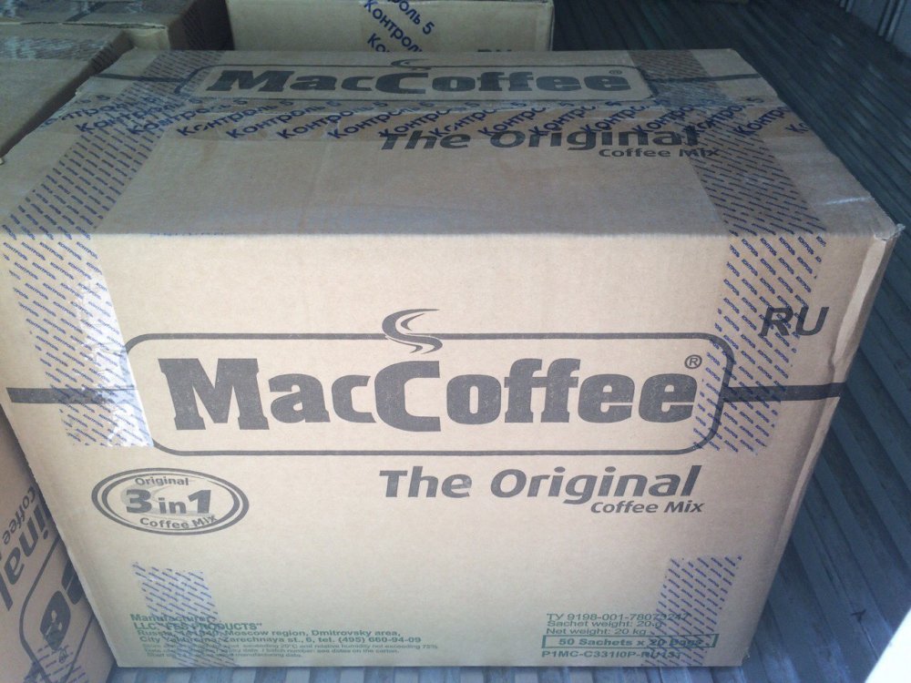 Кофе 3 в 1   MacСoffee