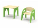 Ясельный комплект "Малыш" (столик+стульчик)