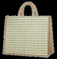 Сумка из натурального джута Shopper bag белая